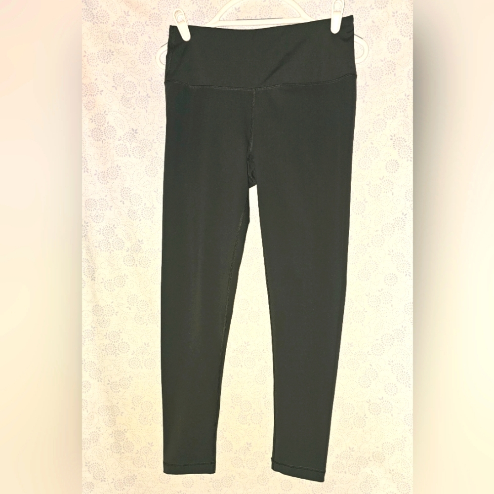 90° by Reflex Women’s Leggings Large Charcoal Gray Activewear Workout Pants Yoga